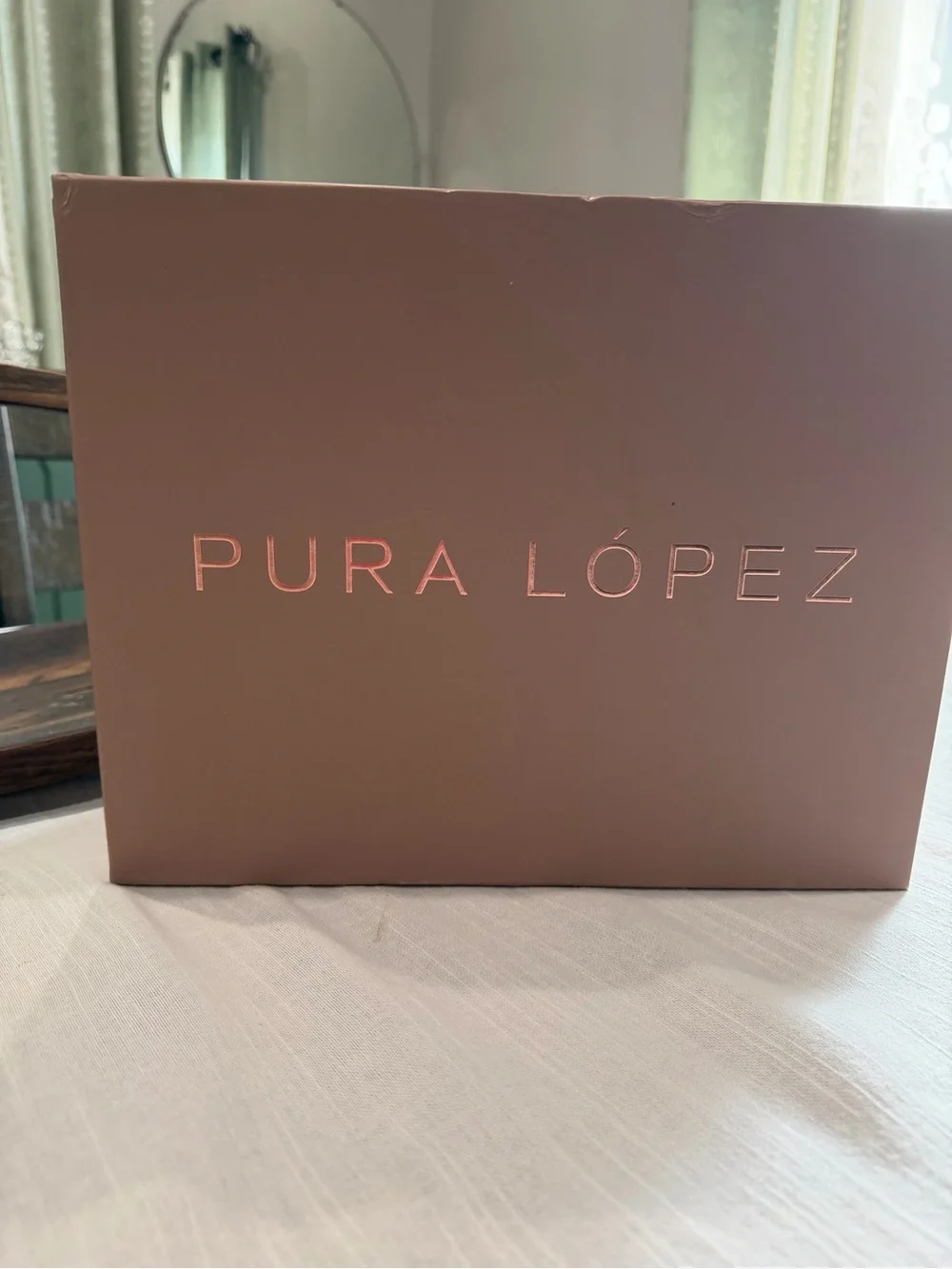 Pura López Women sparkle pumps  — Dusty Rose